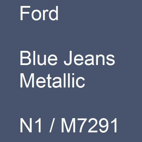 Ford, Blue Jeans Metallic, N1 / M7291.